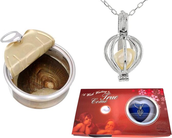 Viral Original Pearl Pendant Set